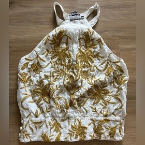 Anthropologie Vanessa Virginia Halter top size 2